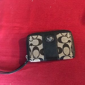 Coach wristlet